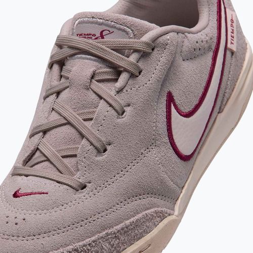 Dětské kopačky Nike Tiempo Streetgato Premium Jr moon particle/team red/chalk