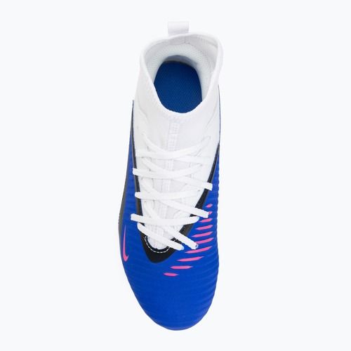 Dětské kopačky Nike Phantom 6 High Club FG/MG racer blue/white/pink blast