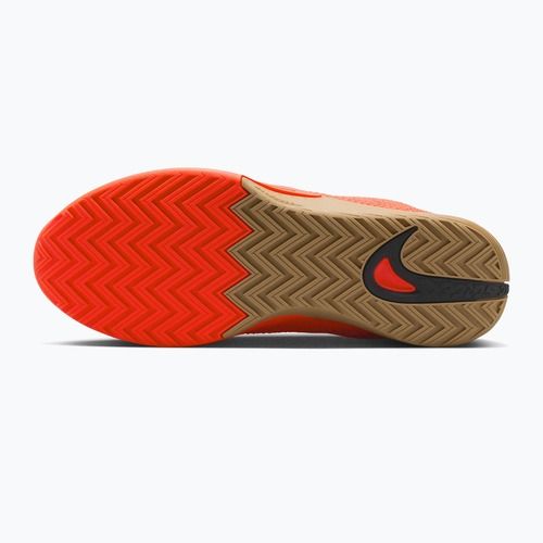 Pánské basketbalové boty Nike Street Flare bright crimson/gum light brown/black
