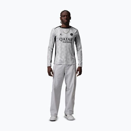 Pánský fotbalový dres Longsleeve Nike Paris Saint-Germain Academy Pro Warm SE medium grey/black/black