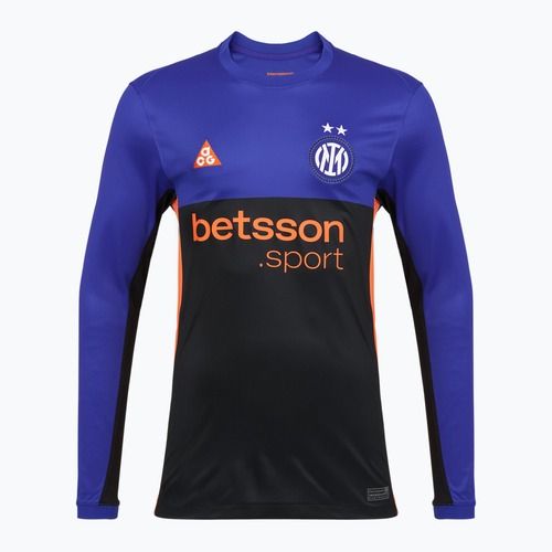 Pánský fotbalový dres Longsleeve Nike Inter Milan Stadium SE Hyper Blue/Black/Safety Orange