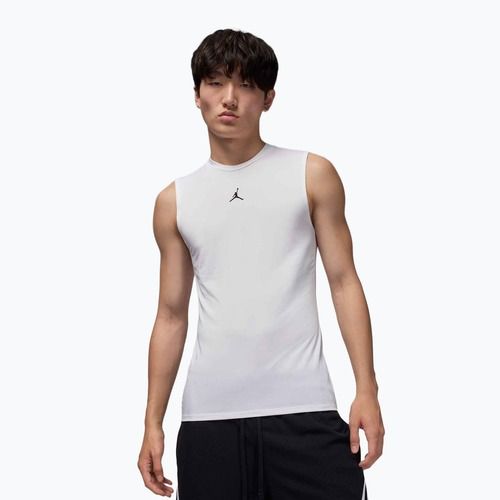 Pánské termoaktivní tričko Nike Jordan Sport Dri-FIT white/black