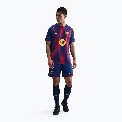 Pánský fotbalový dres Nike FC Barcelona 2025/26 Match Home deep royal blue/midwest gold