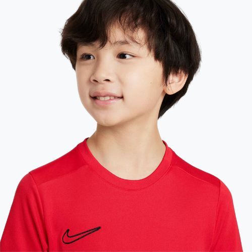 Dětské fotbalové tričko Nike Academy Dri-Fit Jr university red/university red/black