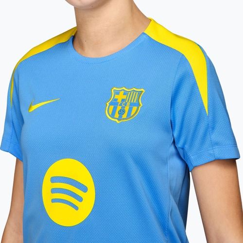 Dětský fotbalový dres Nike FC Barcelona Strike SE Jr university blue/opti yellow