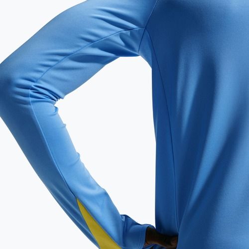 Pánské fotbalové tričko Longsleeve Nike FC Barcelona Strike Fourth Knit Drill Top university blue/opti yellow