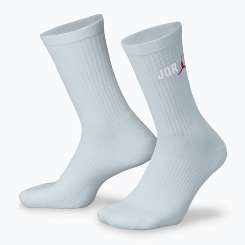 Skarpety Nike Jordan Everyday Crew 1 para aura/white/university red