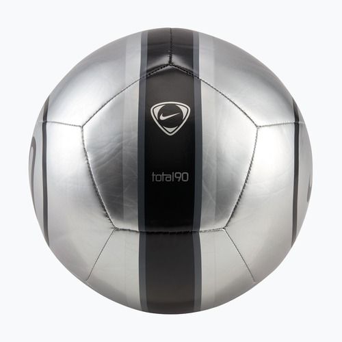 Fotbalový míč Nike Academy T90 Metallic '26 metallic silver/black/black velikost 5