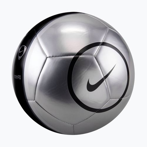 Fotbalový míč Nike Academy T90 Metallic '26 metallic silver/black/black velikost 5