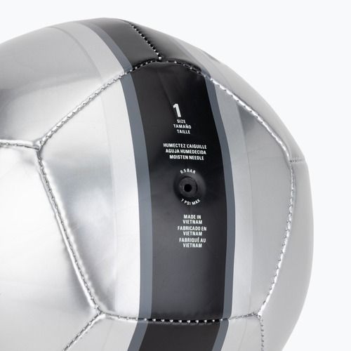 Fotbalový míč Nike Skills Total 90 metallic silver/black/black velikost 1