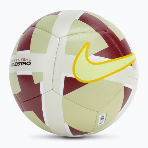 Fotbalový míč Nike Maestro olive aura/team red/chalk/light liquid lime velikost 4