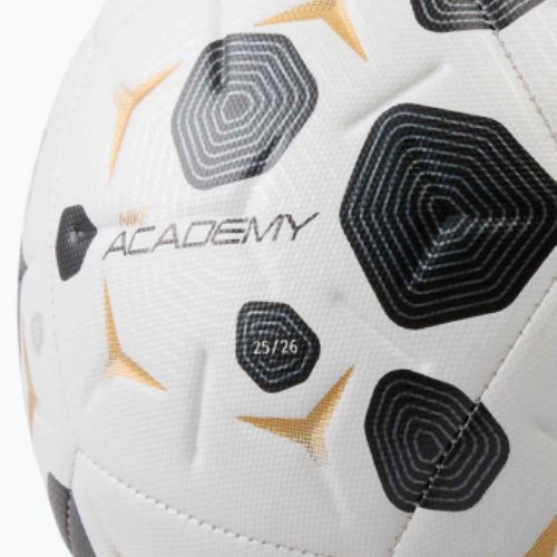 Fotbalový míč Nike Academy white/black/black velikost 5
