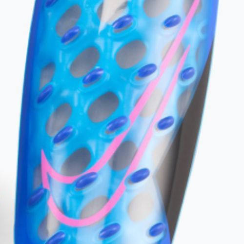 Chrániče na holeně Nike Mercurial FlyLite SuperLock racer blue/black/pink blast