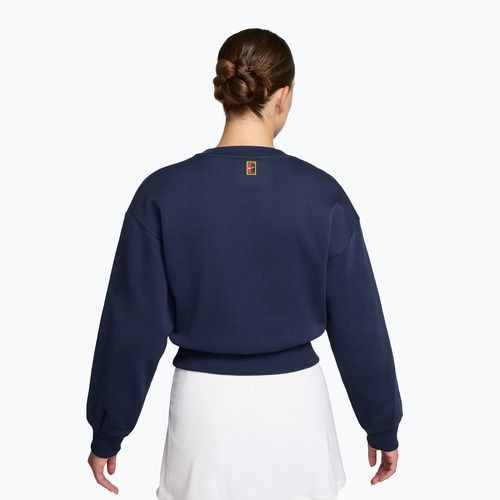 Dámská mikina Nike Court Collection French Terry Crew Neck midnight navy/sail