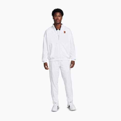 Pánská tenisová mikina Nike Court Heritage white/white