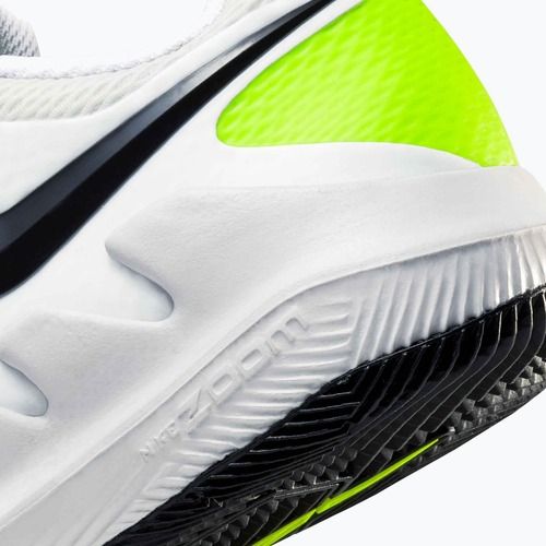 Dětské tenisové boty Nike Court Vapor X Jr white/volt/black