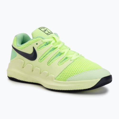 Dětské tenisové boty Nike Court Vapor X Jr ghost green/barely volt/blackened blue