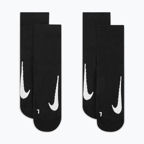 Ponožky Nike Court Multiplier Max 2 páry black/black