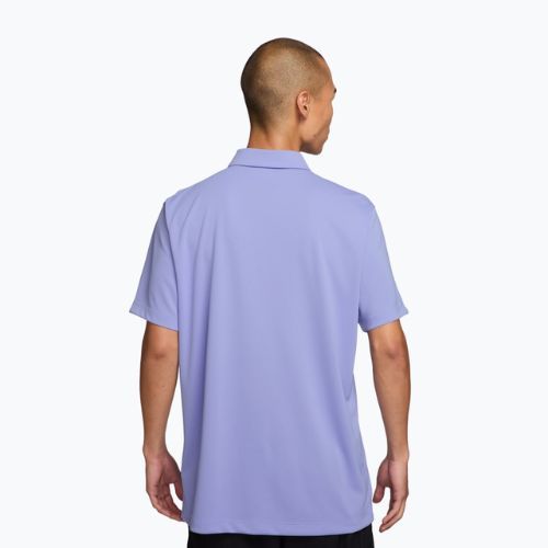 Pánské tenisové tričko Nike Court Dri-Fit Polo Solid light thistle/white