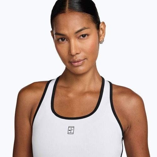 Dámské tenisové tílko Nike Advantage Dri-Fit Tank white/black