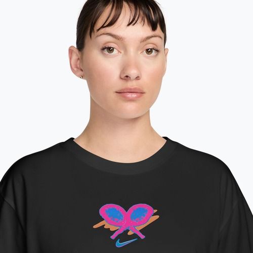 Dámské tenisové tričko Nike Slam Dri-Fit black