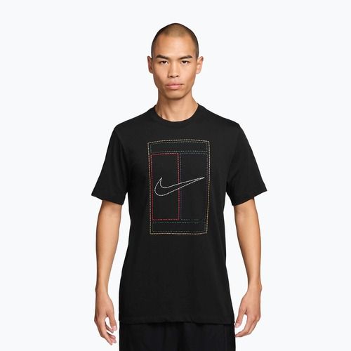 Pánské tričko Nike Court Heritage black