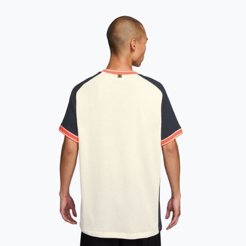 Pánské tenisové tričko Nike Court Heritage sail/dark obsidian