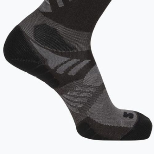 Ponožky Salomon Aero Crew black coffee/iron
