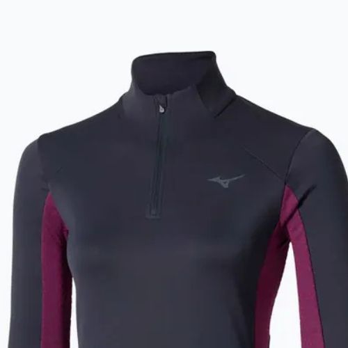 Dámská běžecká mikina Mizuno Active Warm Half Zip baritone blue