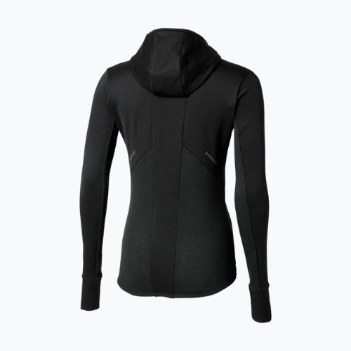 Dámská běžecká mikina Mizuno Active Warm Hooded black