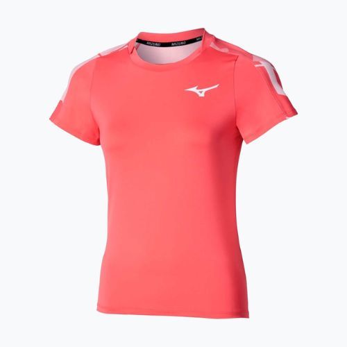 Dámské tenisové tričko Mizuno Daybreakers Printed calypso coral