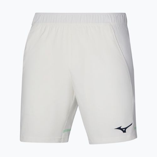 Pánské tenisové šortky Mizuno 8 in Flex Short white/neo mint