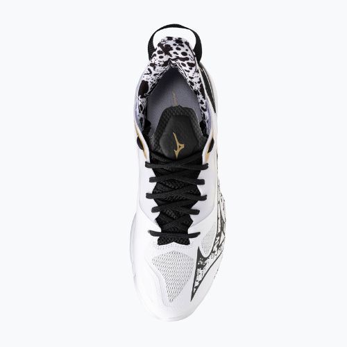 Boty na házenou Mizuno Wave Mirage 5 white/black/ge gold