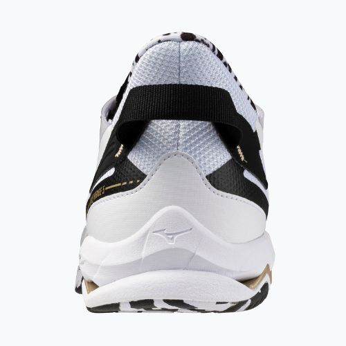 Boty na házenou Mizuno Wave Mirage 5 white/black/ge gold