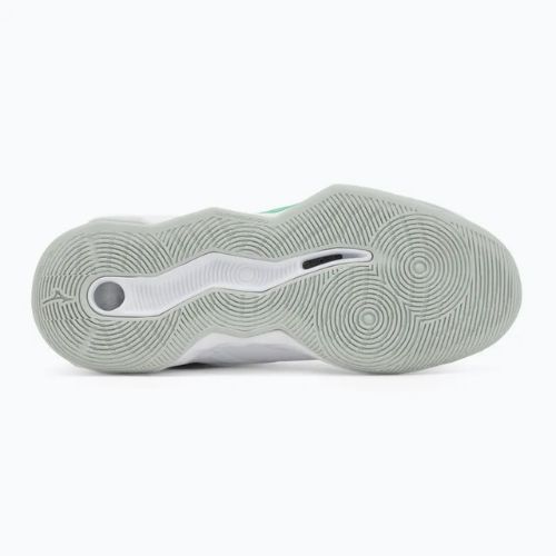 Volejbalové boty Mizuno Wave Momentum Pro Mid white/black/frozen emerald