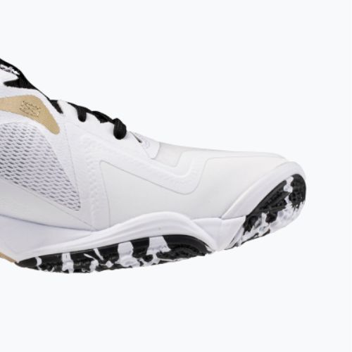 Volejbalové boty Mizuno Wave Lightning Z8 Mid white/black/ge gold