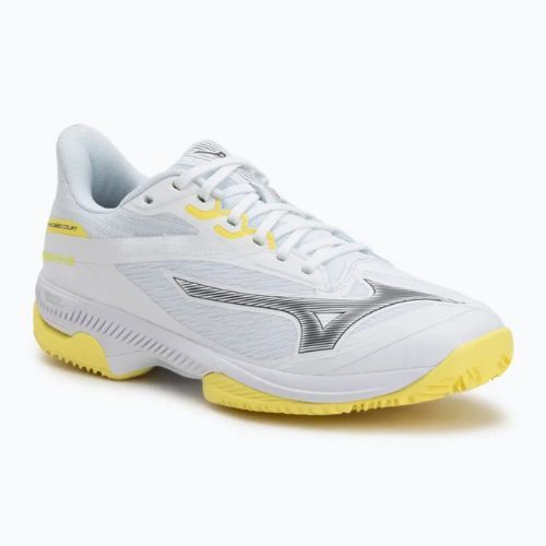 Dámské padelové boty Mizuno Wave Exceed Court Padel W white/black sand/lemon tonic