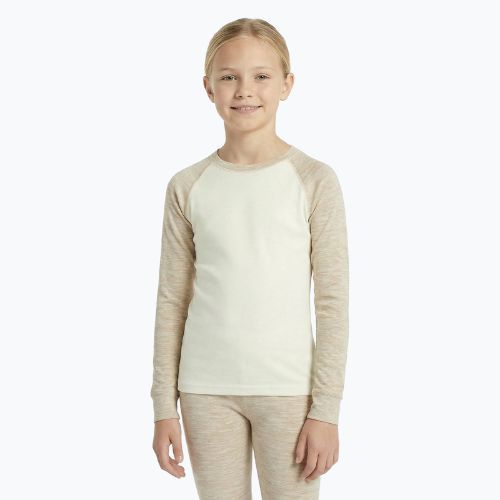 Dětská sada termoprádla WOOLCANO Merino SET0982 beige