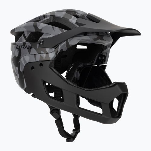 Cyklistická helma ATTABO  State 2.0 full face gray