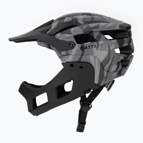 Cyklistická helma ATTABO  State 2.0 full face gray