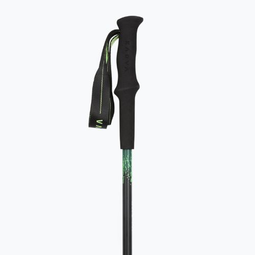 Trekové hole KADVA Torre adjustable carbon green