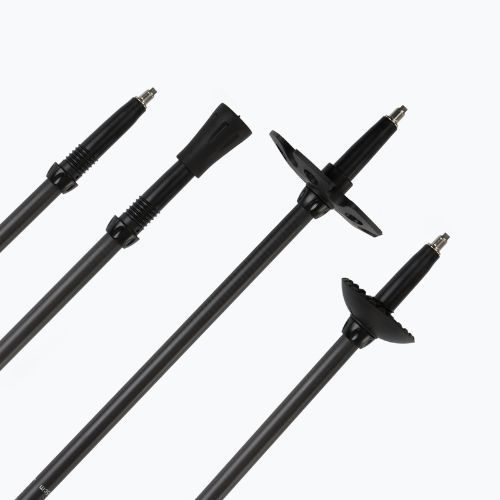 Trekové hole KADVA Torre adjustable carbon green