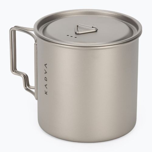 Turistický hrnek KADVA titanium ultralight gray
