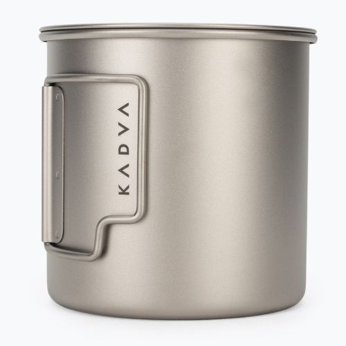 Turistický hrnek KADVA titanium ultralight gray