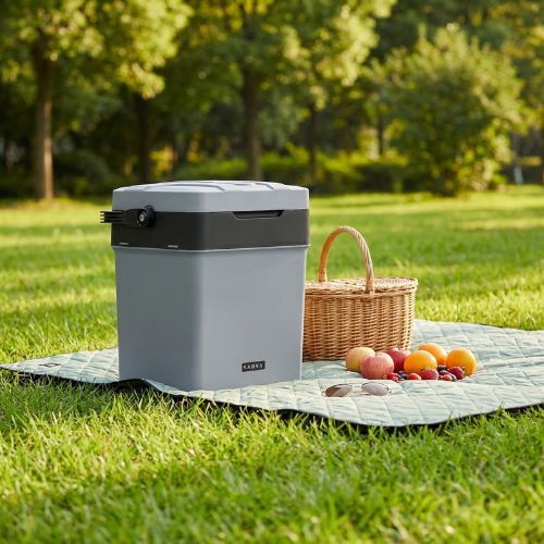 Cestovní lednice KADVA AC/DC gray