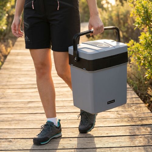 Cestovní lednice KADVA AC/DC gray