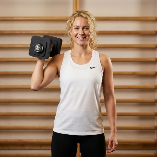 Nastavitelná činka XTREXO 15 kg black