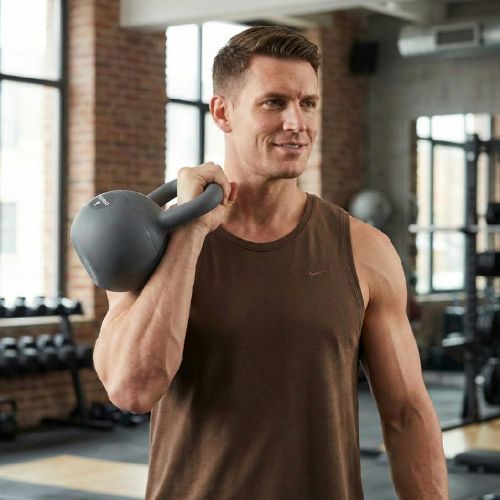 Kettlebell SOFT XTREXO 12 kg šedý