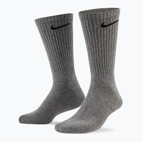 Ponožky Nike Everyday Cushioned 6 párů carbon heather/black