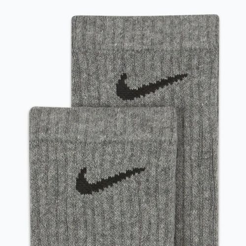 Ponožky Nike Everyday Cushioned 6 párů carbon heather/black